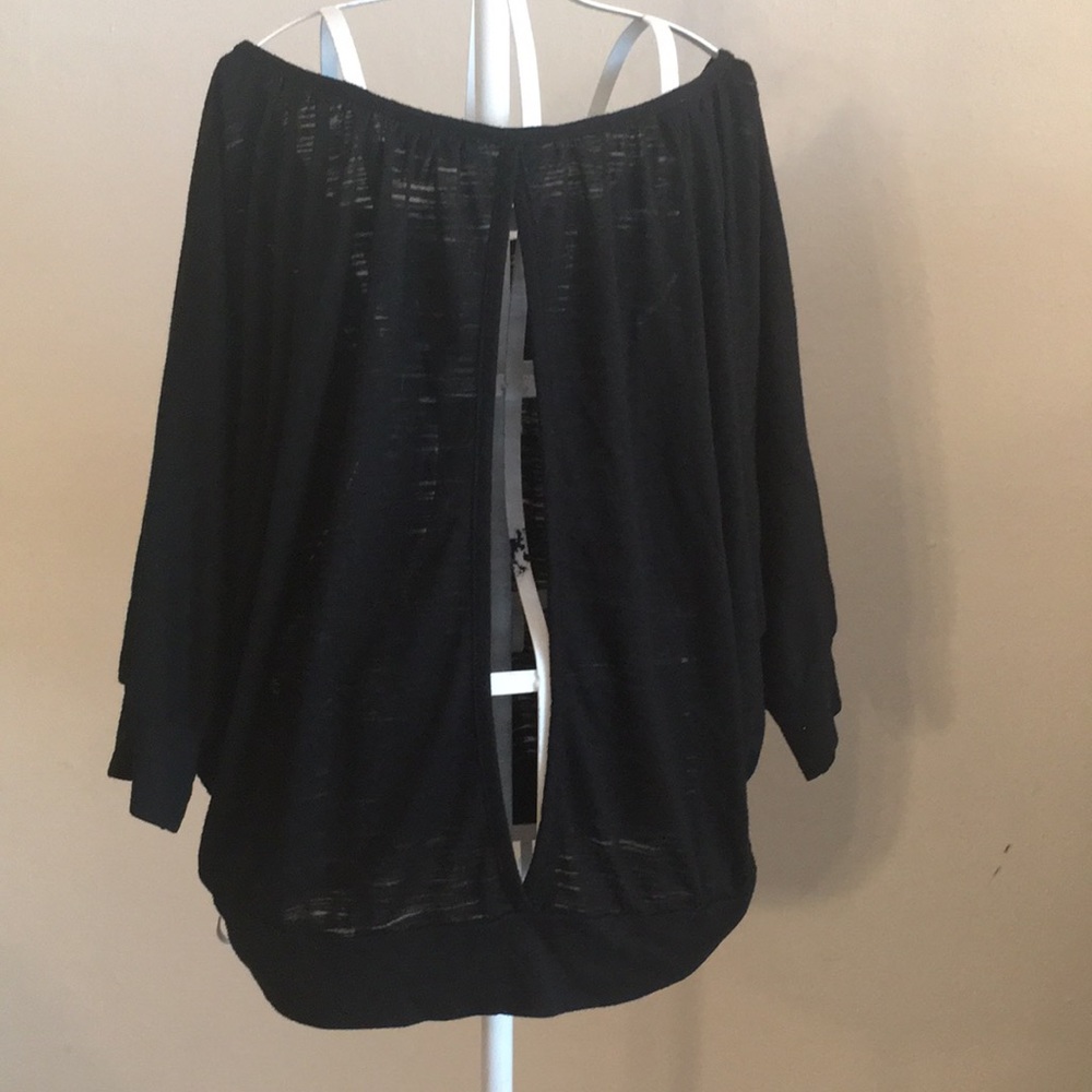 ➕$1 in 3+ Bundle! Wet Seal - Sz. M - Blk Cut-Out - Picture 6 of 6